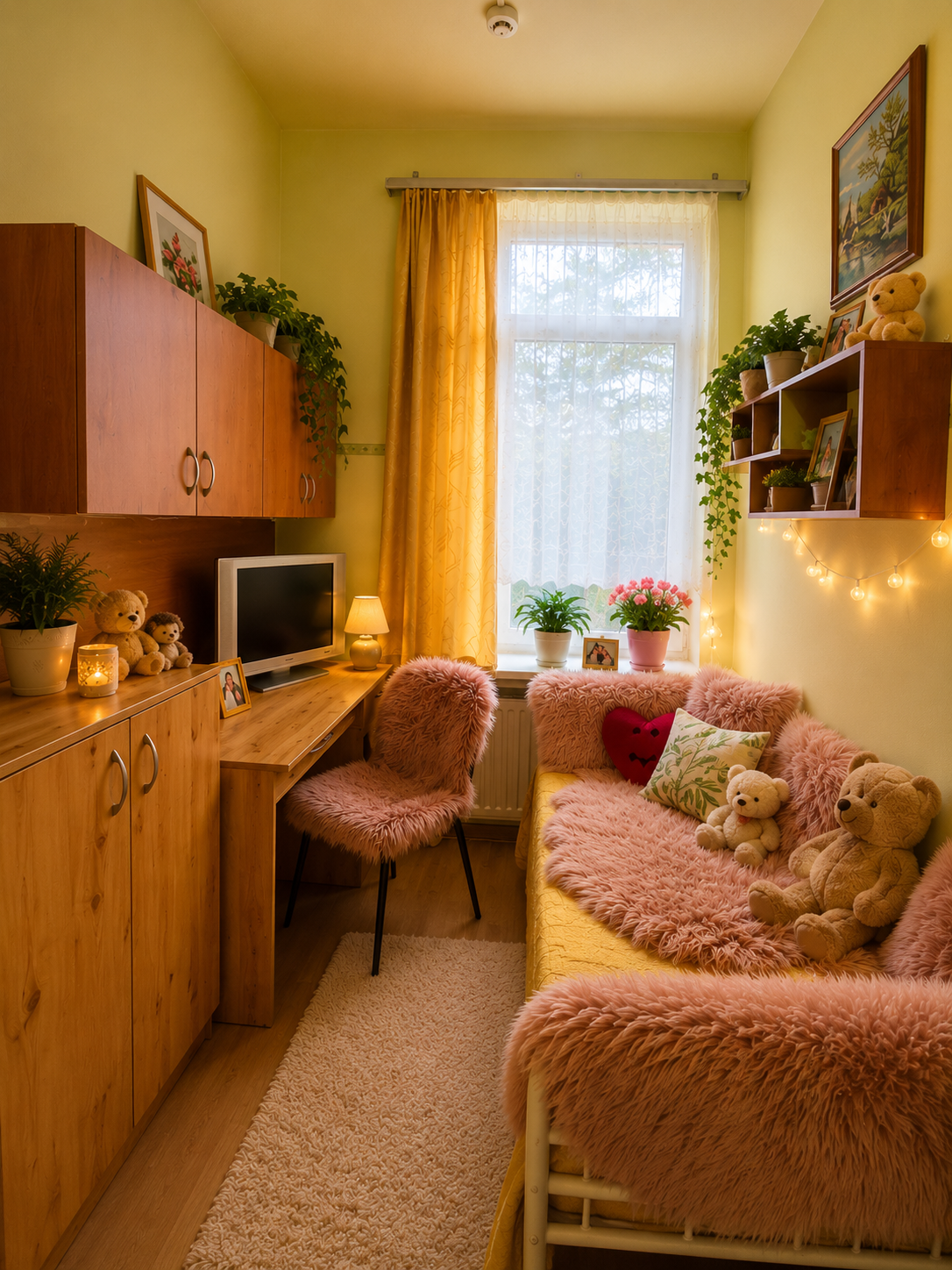 3 fős apartman – 1 ágyas szobája 3