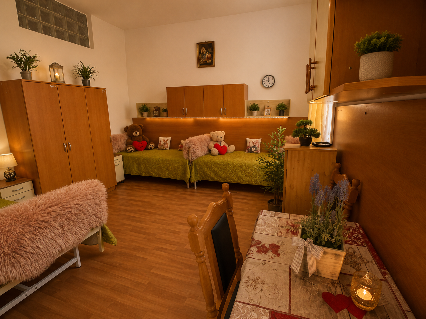 3 fős apartman – 3 ágyas szobája 8